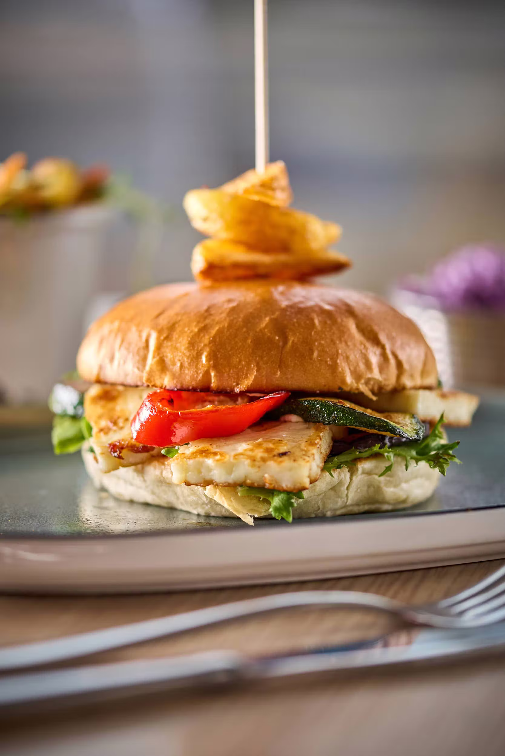 Halloumiburger