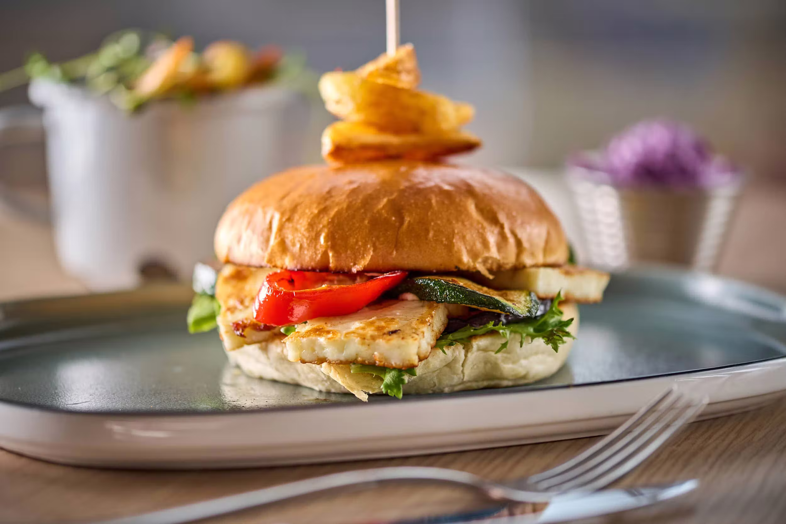 Halloumiburger