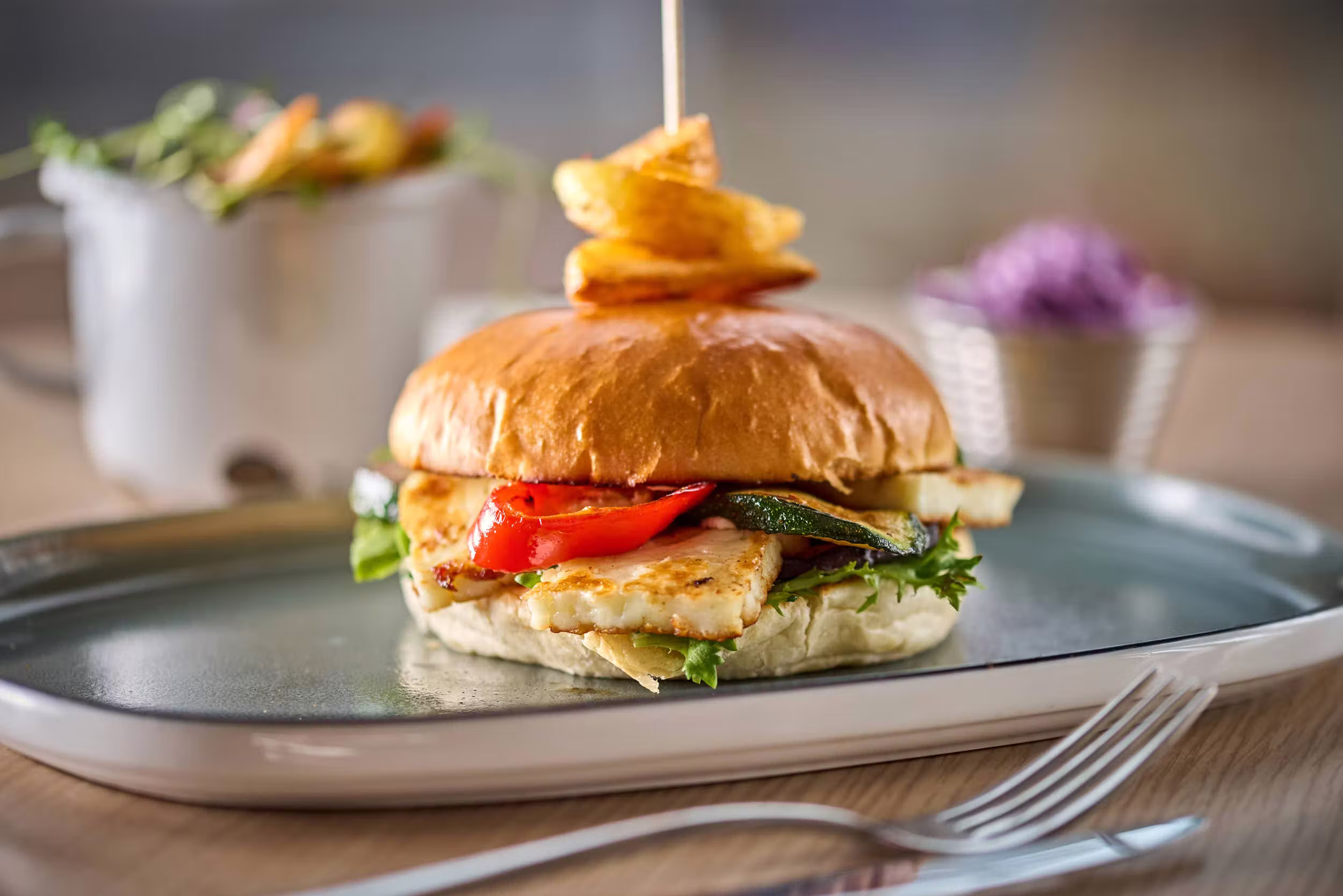 Halloumiburger