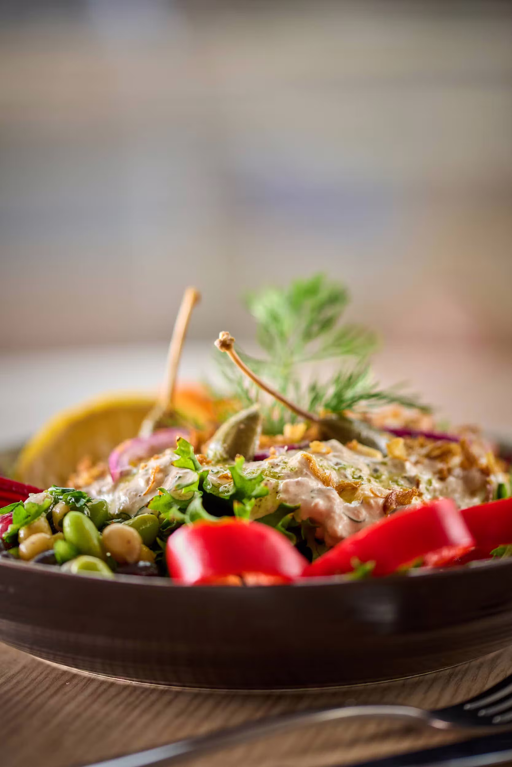 Tunarøre salat