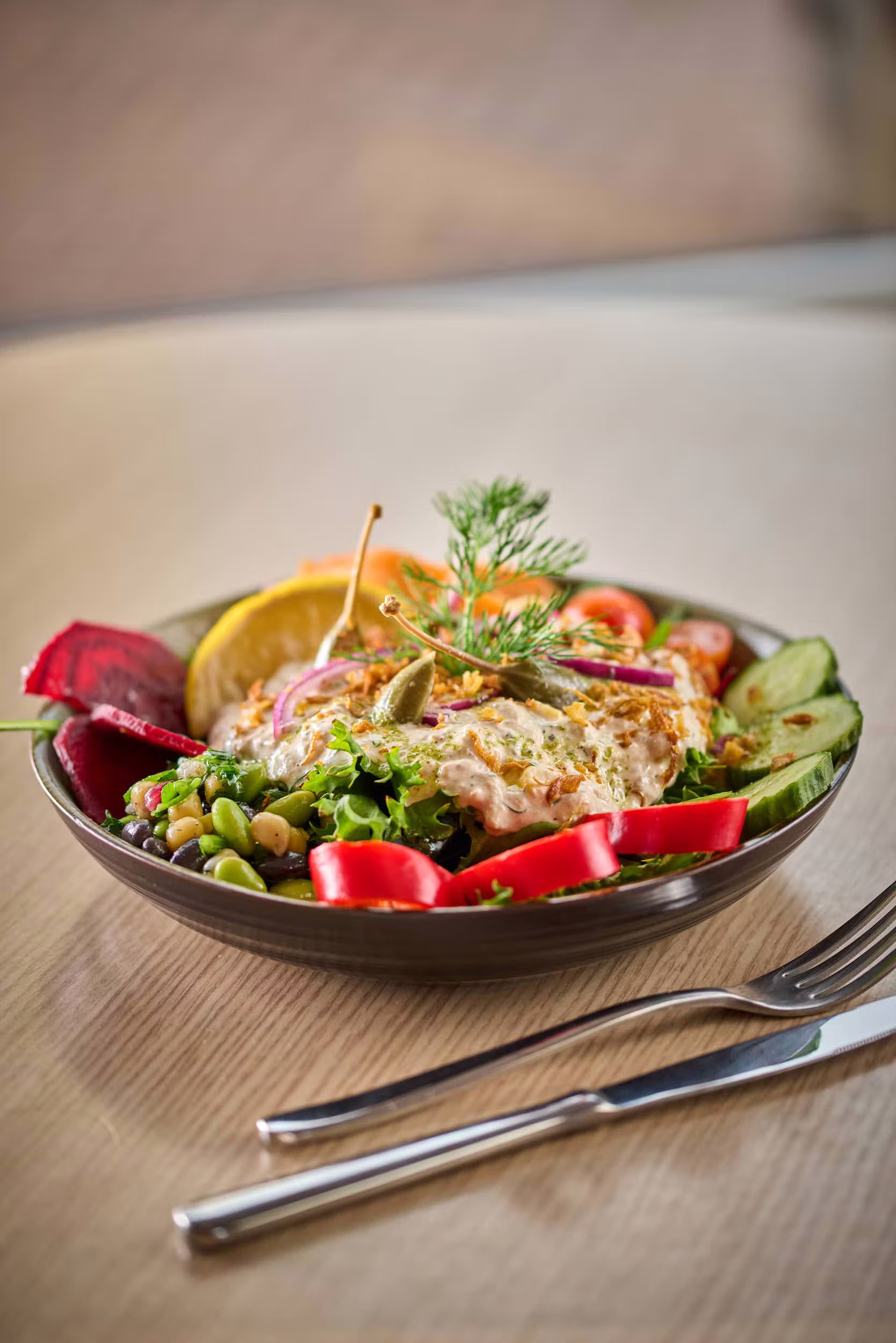 Tunarøre salat